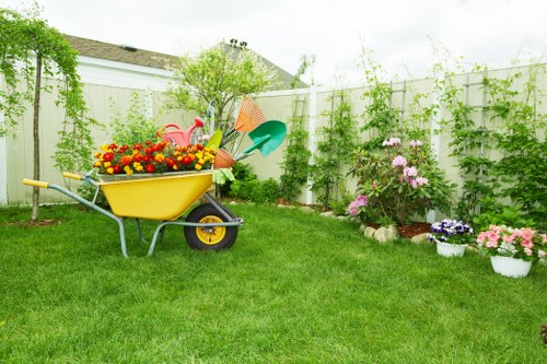 Lush seasonal blooms in Gardeners Temple